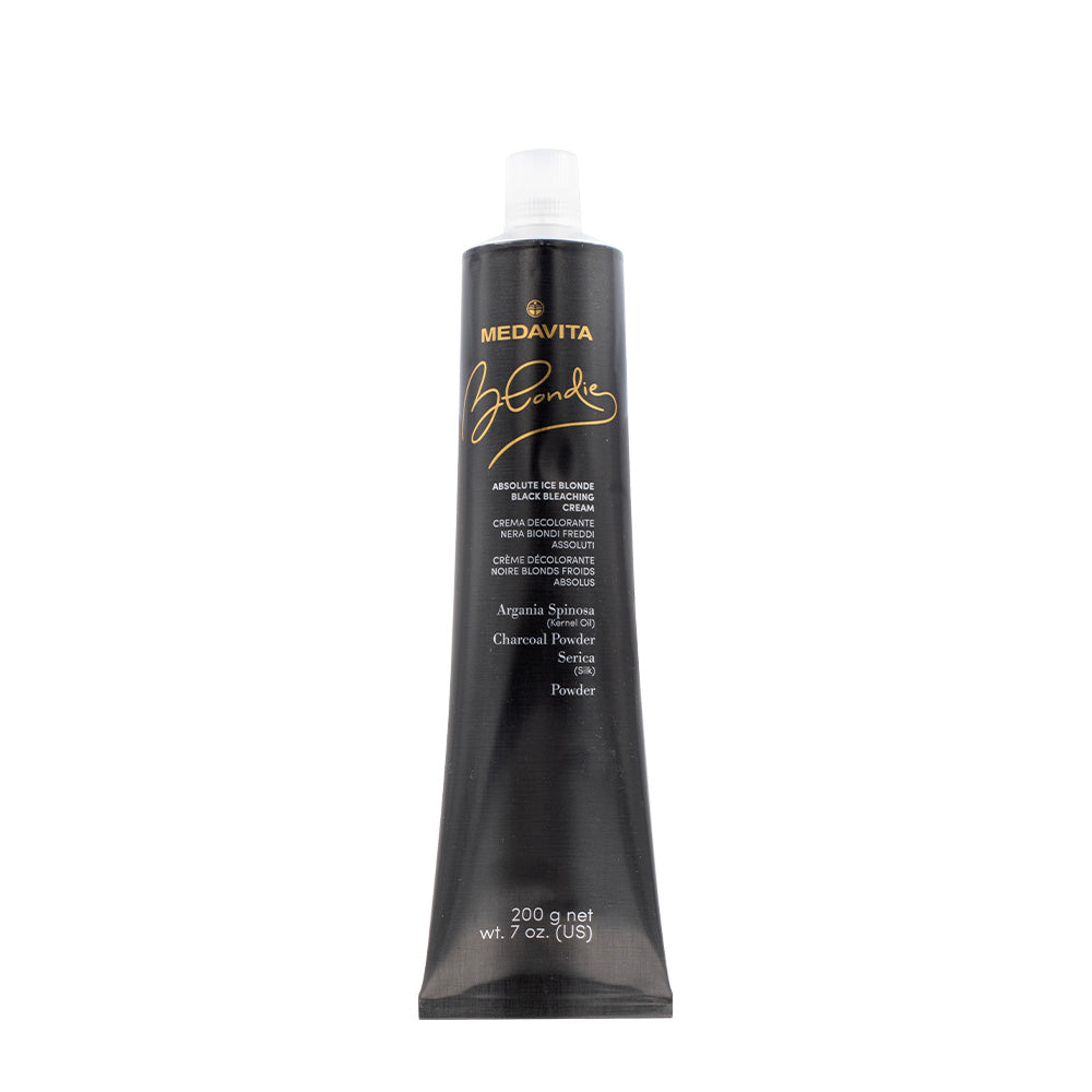 Medavita Absolute Ice Blonde Black Bleaching Cream 200g  - crema colorante