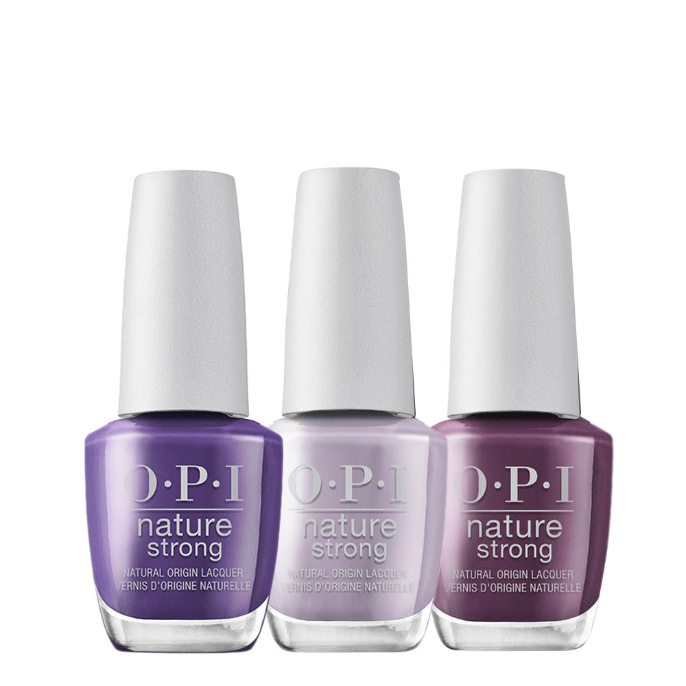 OPI Nature Strong NAT023 15ml NAT028 15ml NAT025 15ml