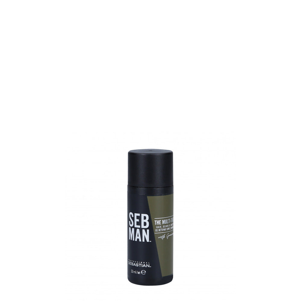 Sebastian Man The Multitasker 50ml - shampoo capelli, barba e corpo