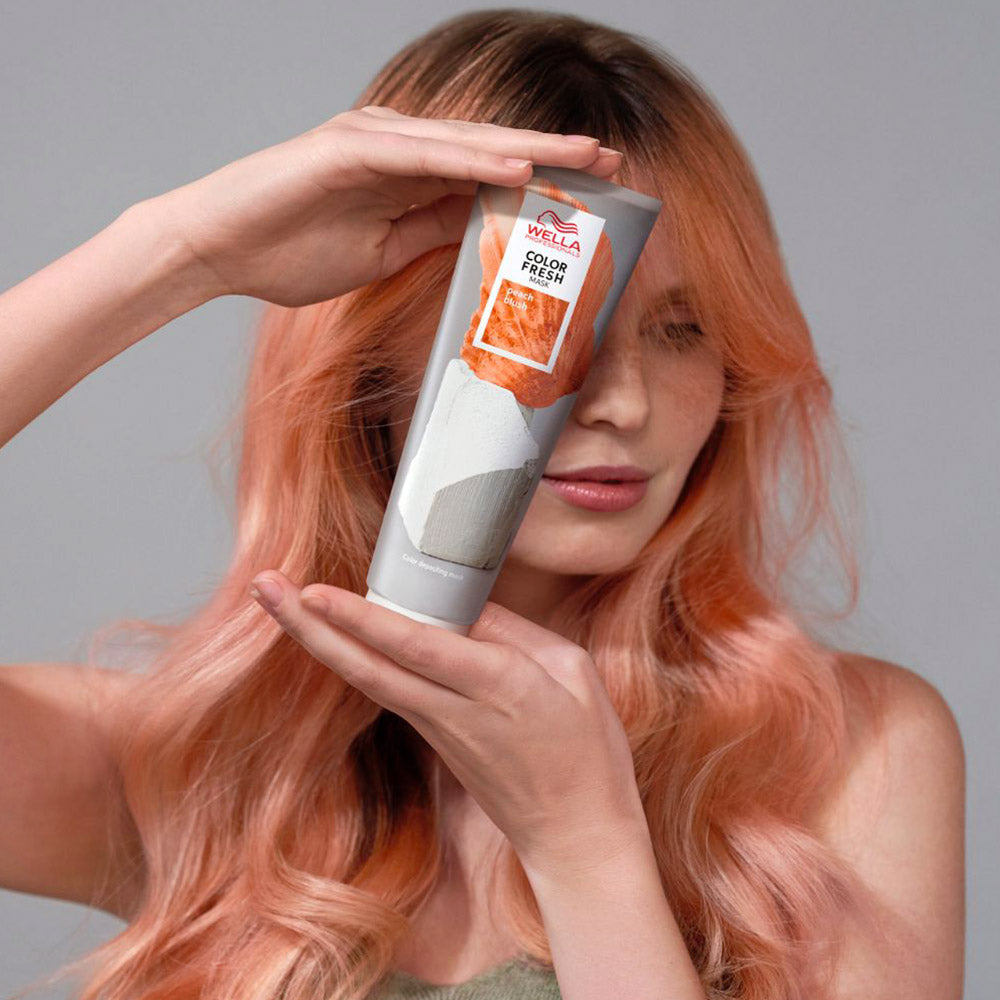 Wella Color Fresh Mask Peach Blush 150ml - maschera colorata