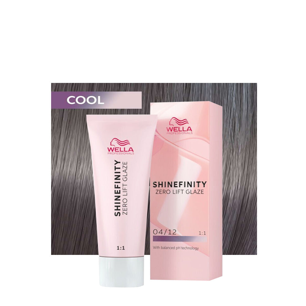 Wella Shinefinity 04/12 Castano Medio 60ml - colore demi-permanente