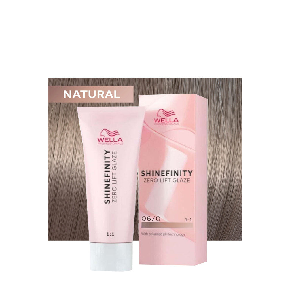 Wella Shinefinity Base Naturale 06/0  Biondo Scuro naturale  60ml -