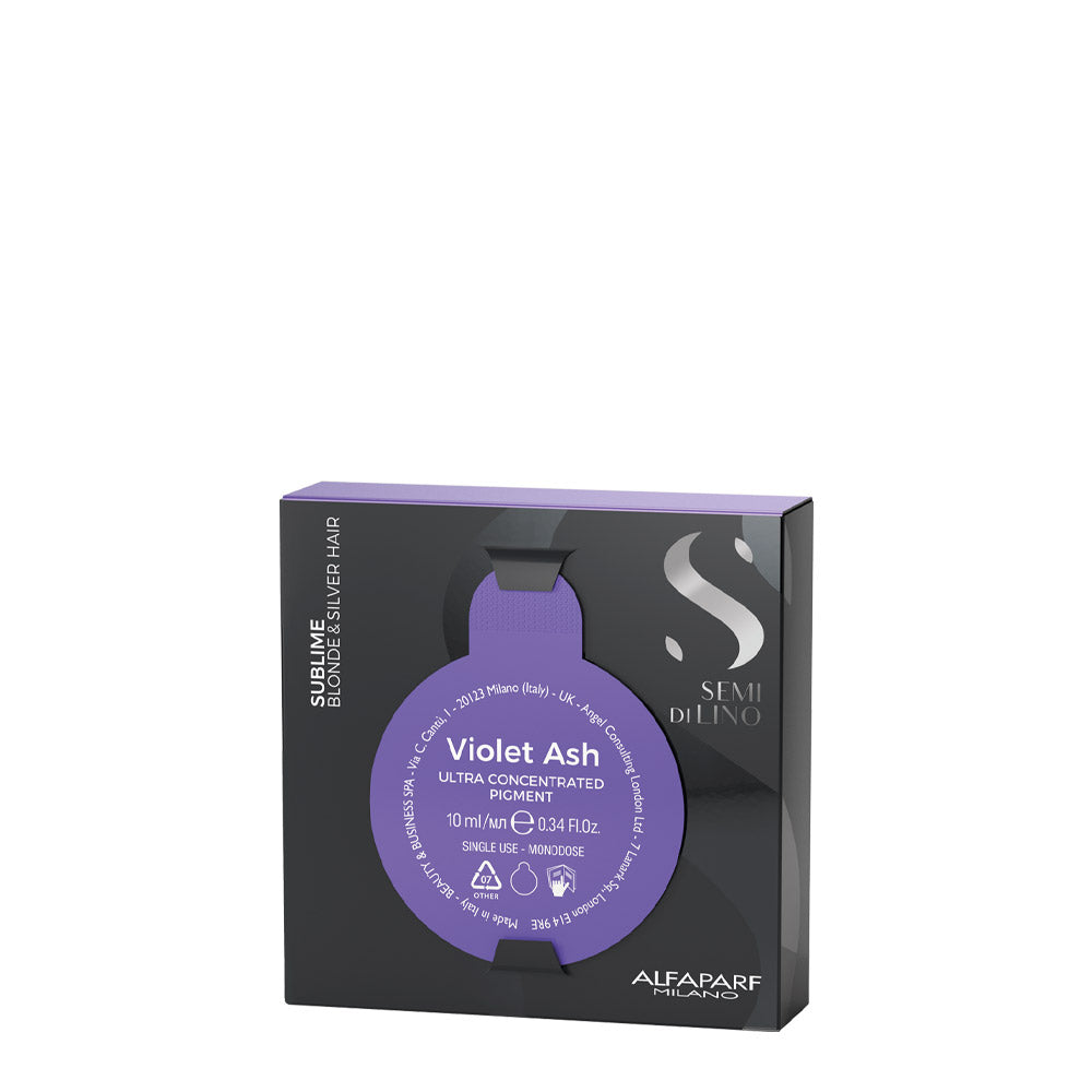 Alfaparf Milano Semi di Lino Sublime Violet Ash Ultra Concetrated Pigment 10ml