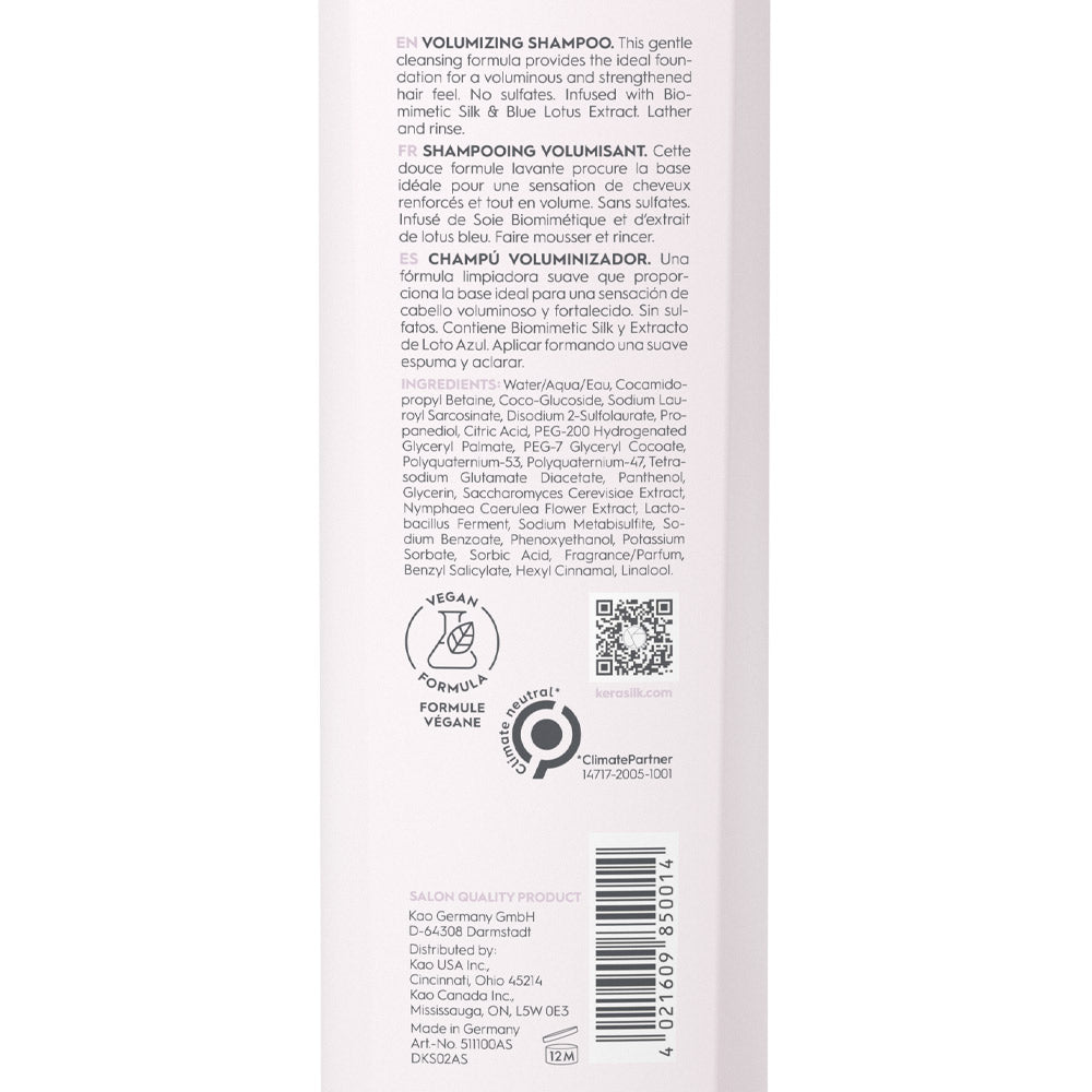 Kerasilk Essentials Volumizing Shampoo 250ml - shampoo volumizzante