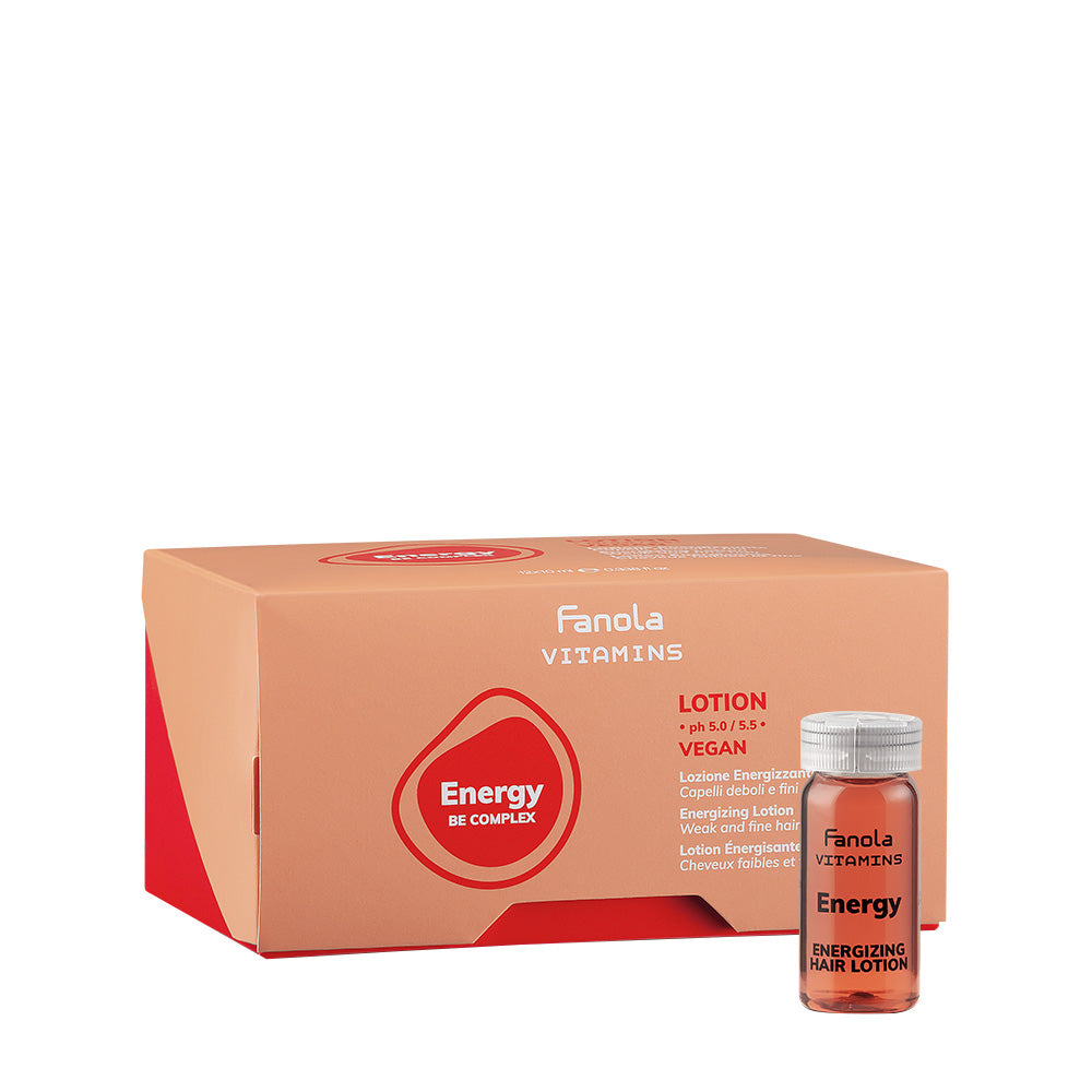 Fanola Vitamins Energy Be Complex Lotion 12x10ml - lozione energizzante