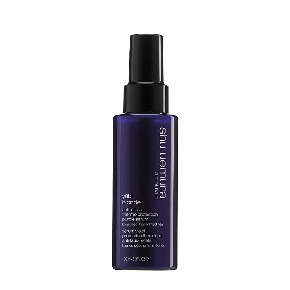 Shu Uemura Yubi Blonde Purple Blow Dry Serum 100ml - siero termoprotettivo