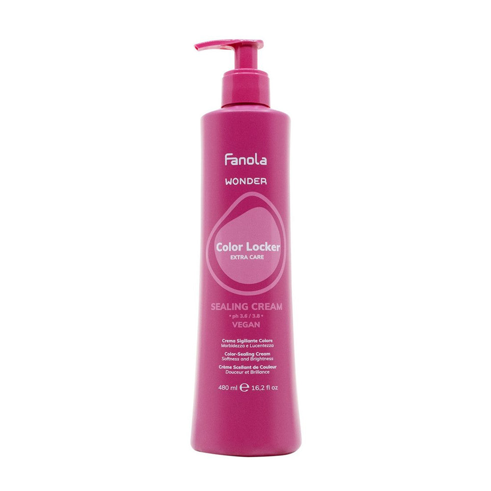 Fanola Wonder Color Locker Sealing Cream 480ml - crema sigillante colore