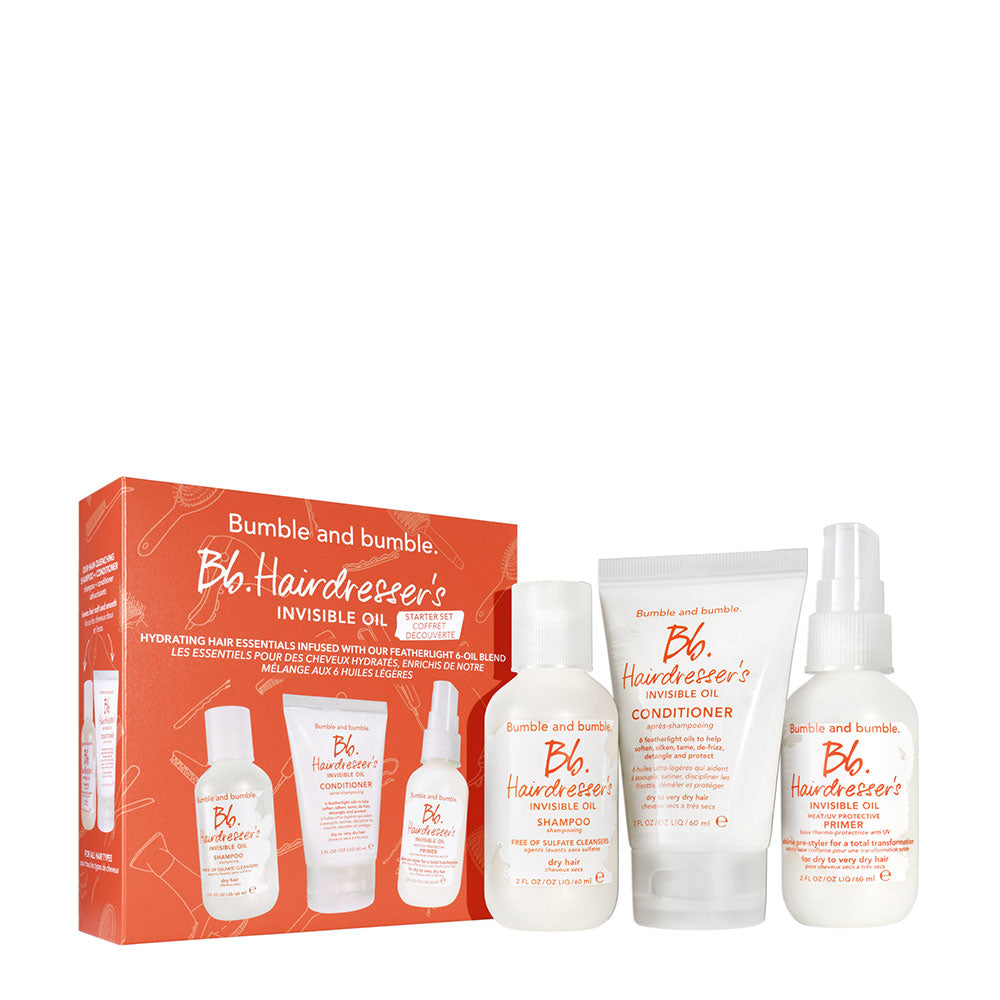 Bumble and bumble. Bb. Hairdresser's Invisible Oil Trial Set - cofanetto regalo