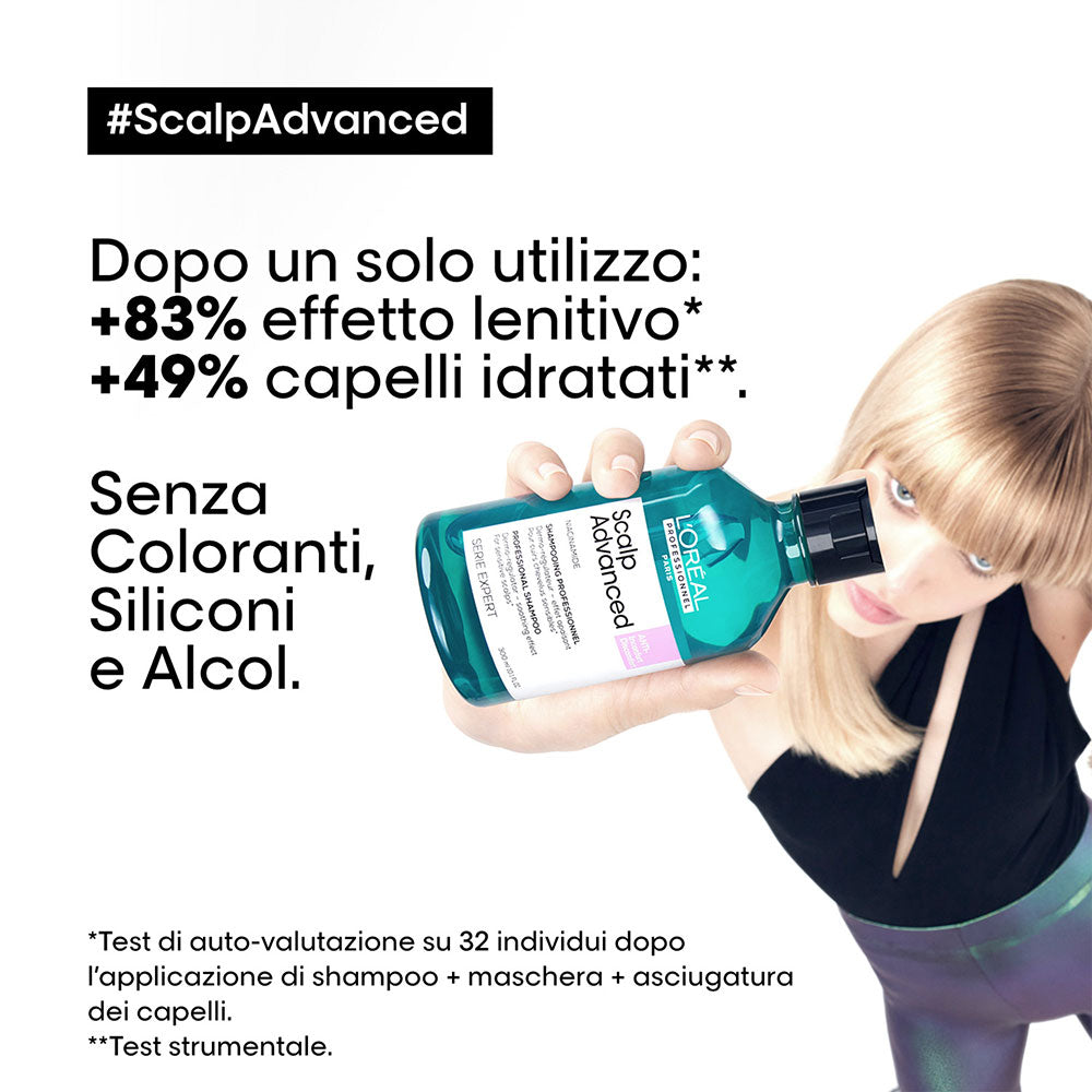 L'Oreal Professionnel Paris Scalp Advanced Anti-Discomfort Shampoo 500ml