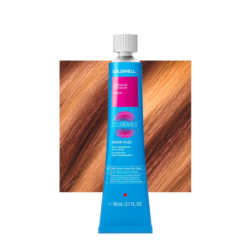 6Natural  Goldwell Colorance Cover Plus Tb Natural 60ml