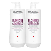Goldwell Dualsenses Blonde & Highlights Shampoo 1000ml Conditioner 1000ml