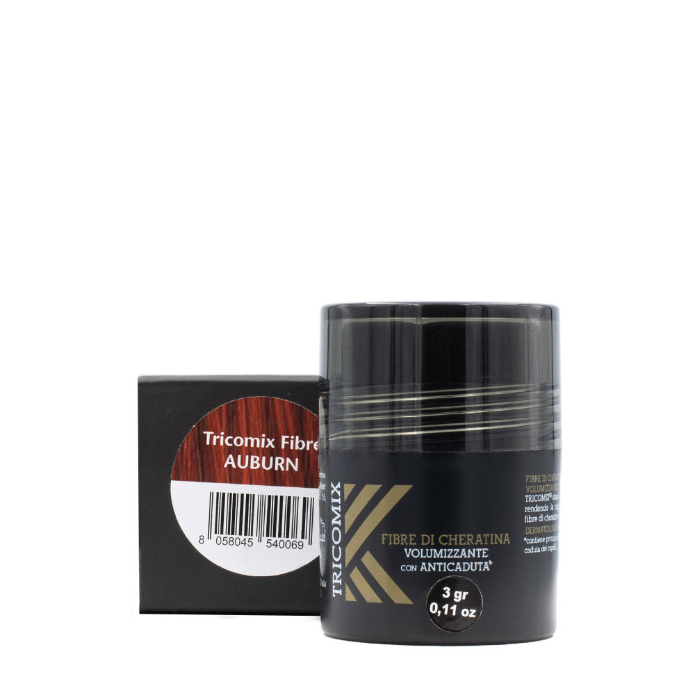 Tricomix Fibre Di Cheratina Auburn 3gr  - fibre di cheratina volumizzanti