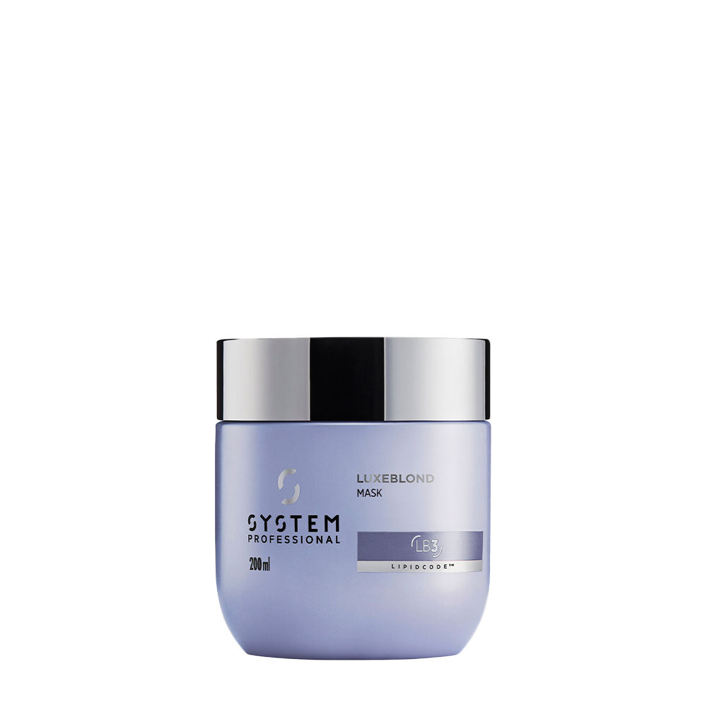 System Professional LuxeBlond Mask 200ml - maschera capelli biondi