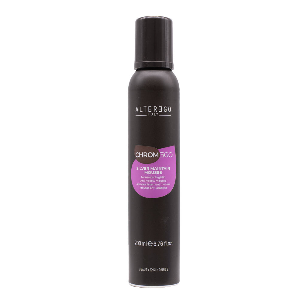 Alterego ChromEgo Silver Maintain Mousse 200ml - mousse anti-giallo