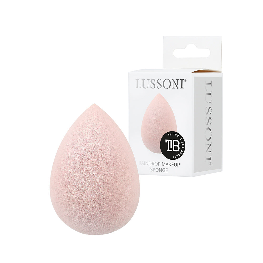 Lussoni Makeup Pink Raindrop Sponge - spugna make up a goccia color rosa