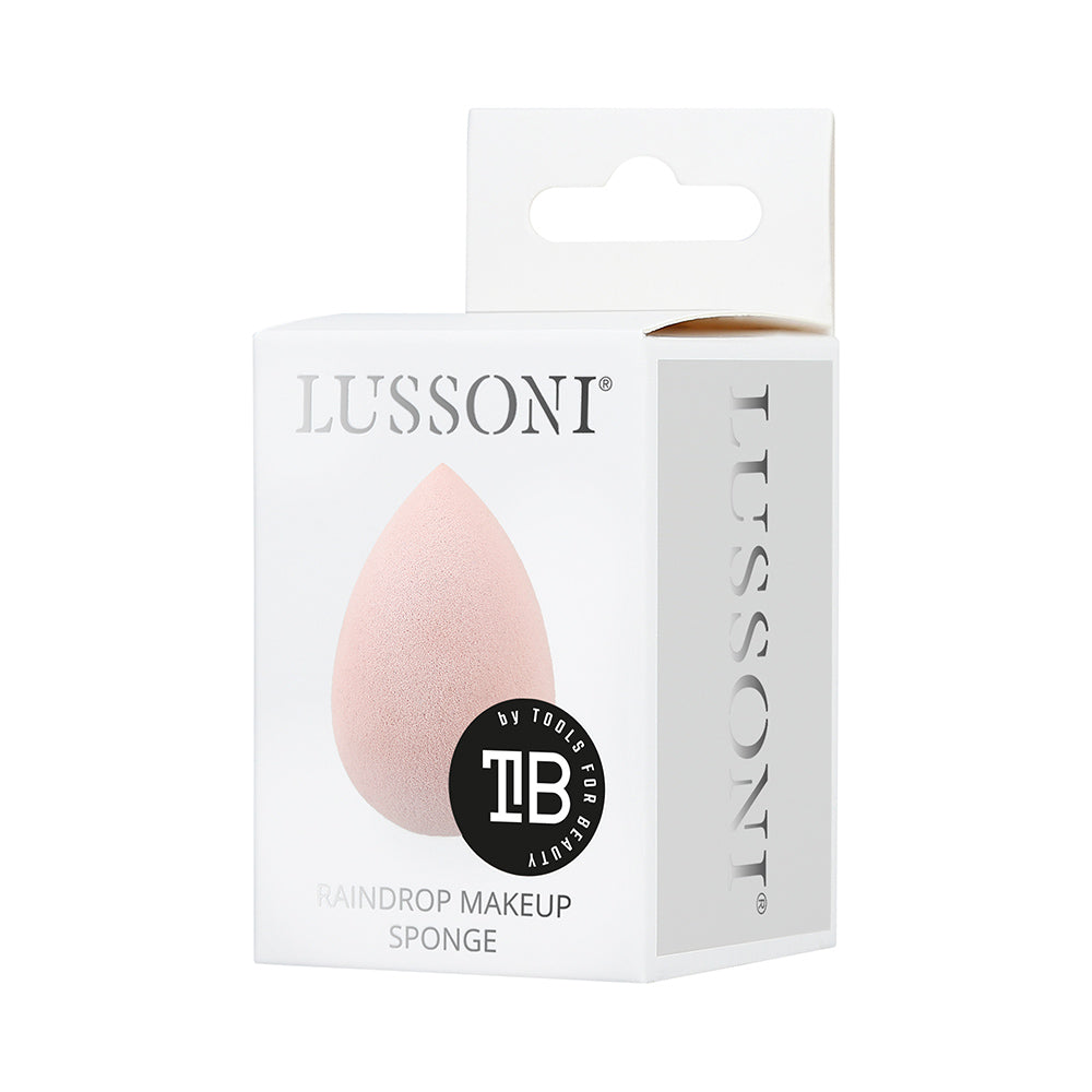 Lussoni Makeup Pink Raindrop Sponge - spugna make up a goccia color rosa