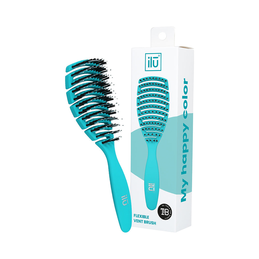 Ilū Easy Detangling Hair Brush Ocean Blue - spazzola districante