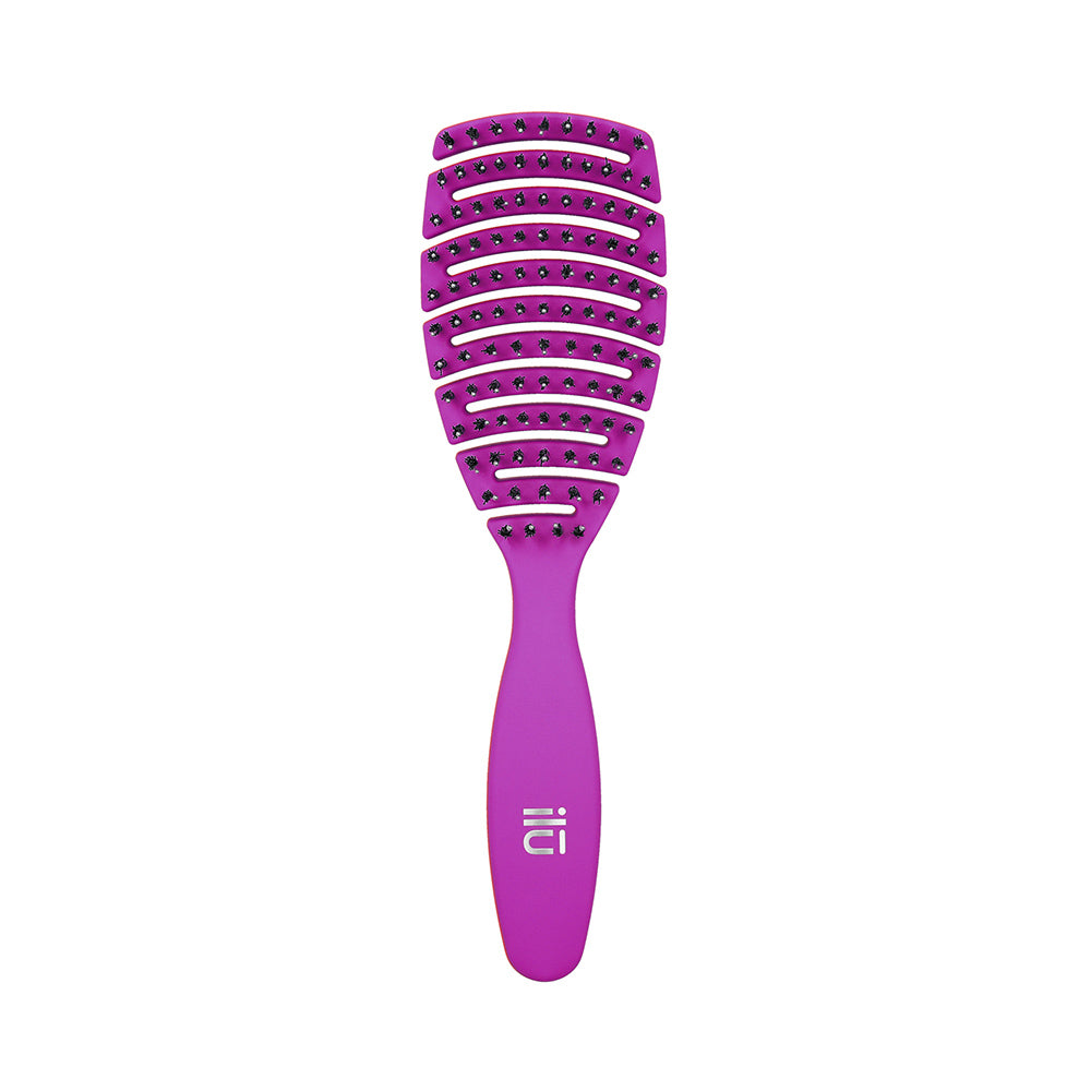 Ilū Easy Detangling Hair Brush Purple - spazzola districante