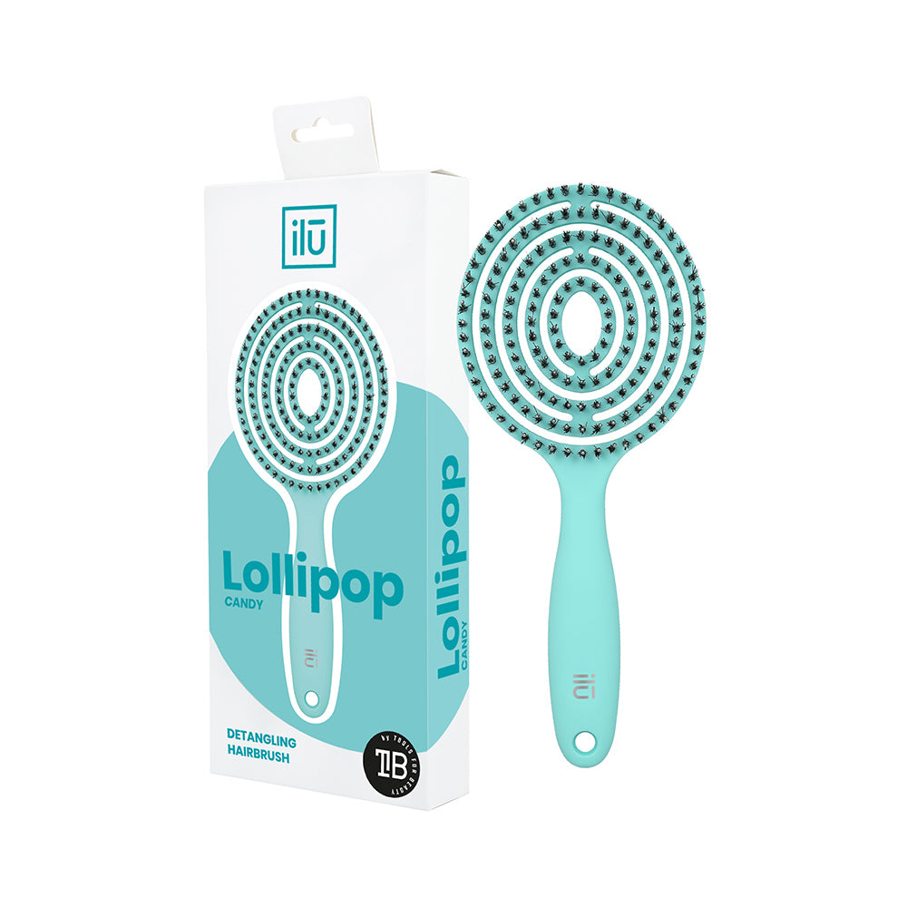 Ilū Lollipop Hair Brush Ocean - spazzola districante