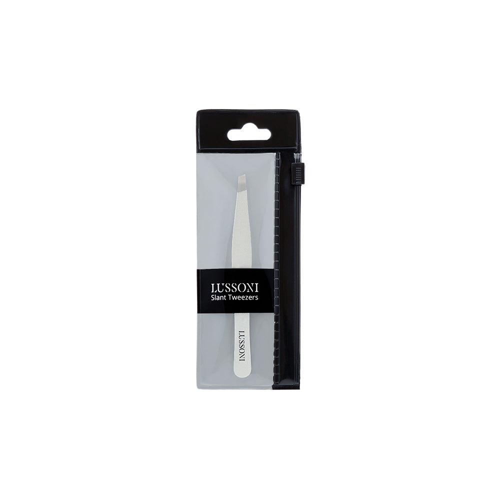 Lussoni Make Up Tweezers Slat 9,4cm - pinzette oblique per sopracciglia