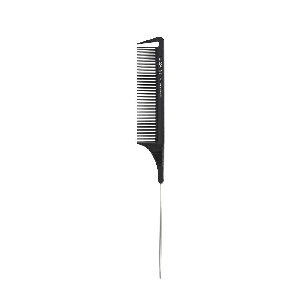 Lussoni Hair Care  COMB 306 Pin Tail Comb - pettine con coda in metallo