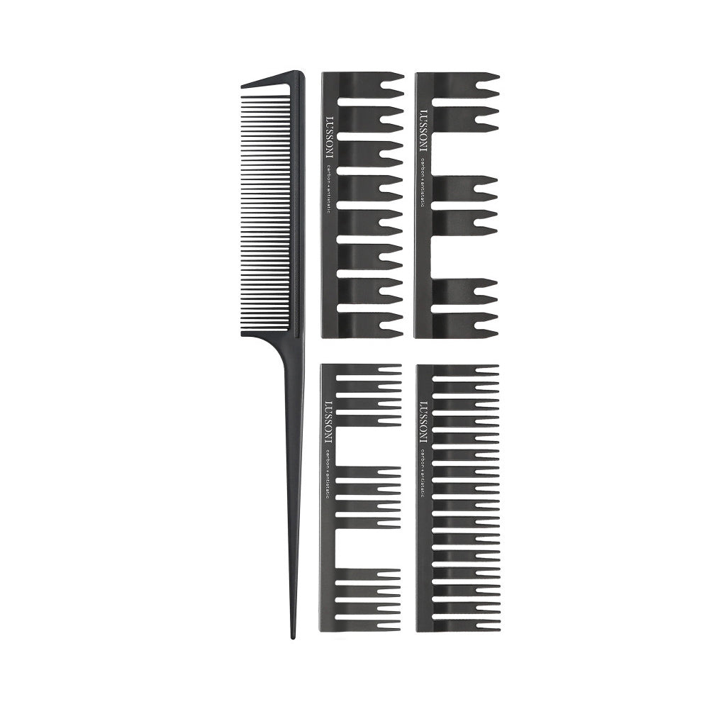 Lussoni Haircare  COMB 500 Dressing Comb Set - set di pettini