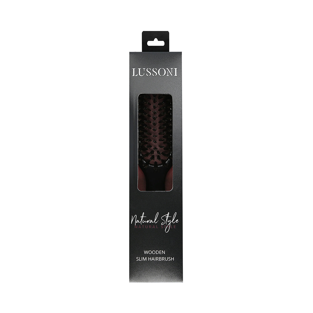 Lussoni Haircare Brush Natural Style Slim - spazzola sottile