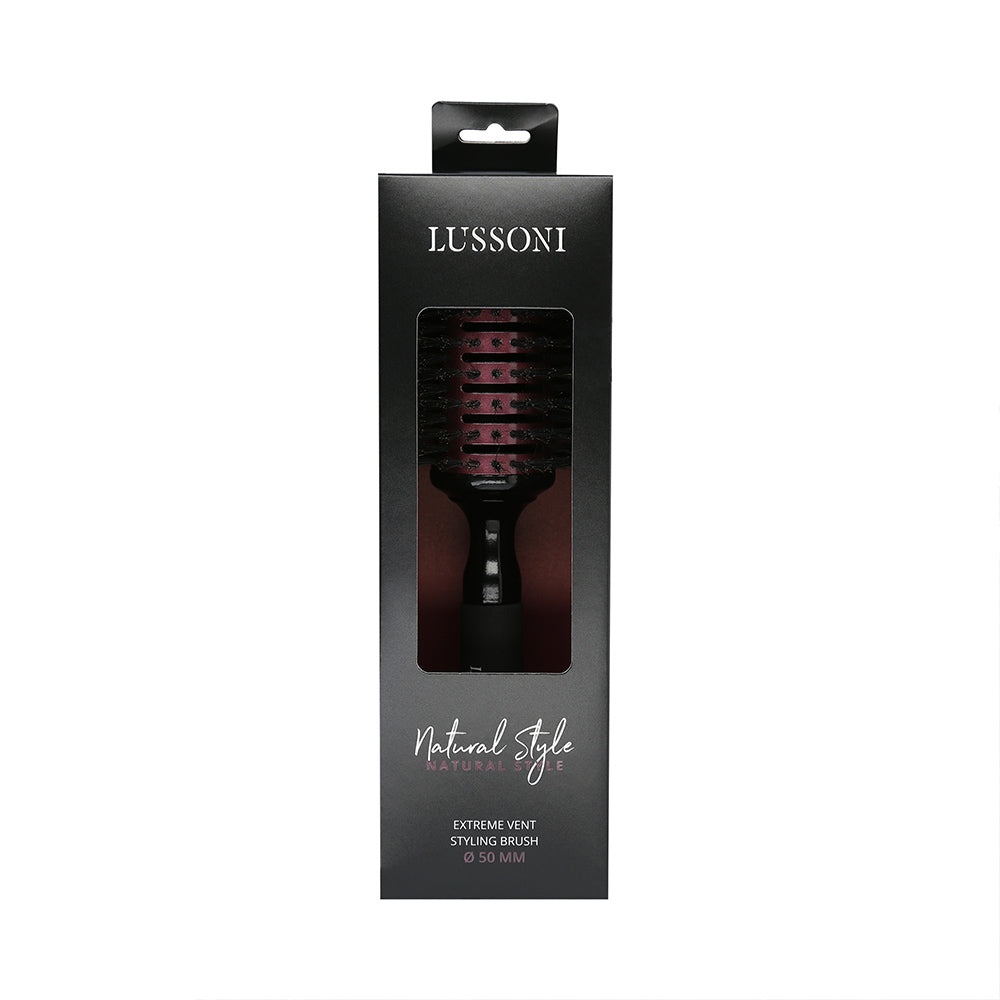 Lussoni Haircare Brush Natural Style 50mm - spazzola naturale