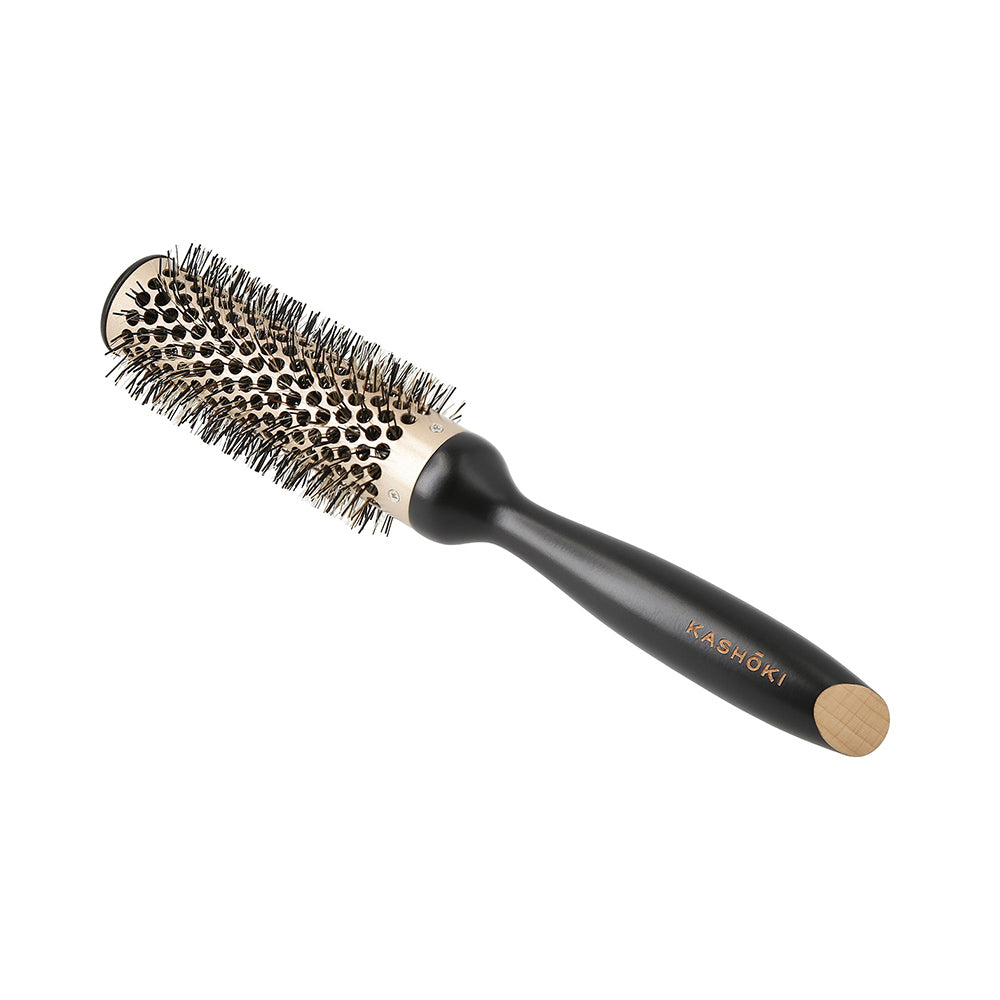 Kashōki Hair Brush Essential Beauty 30mm - spazzola tonda