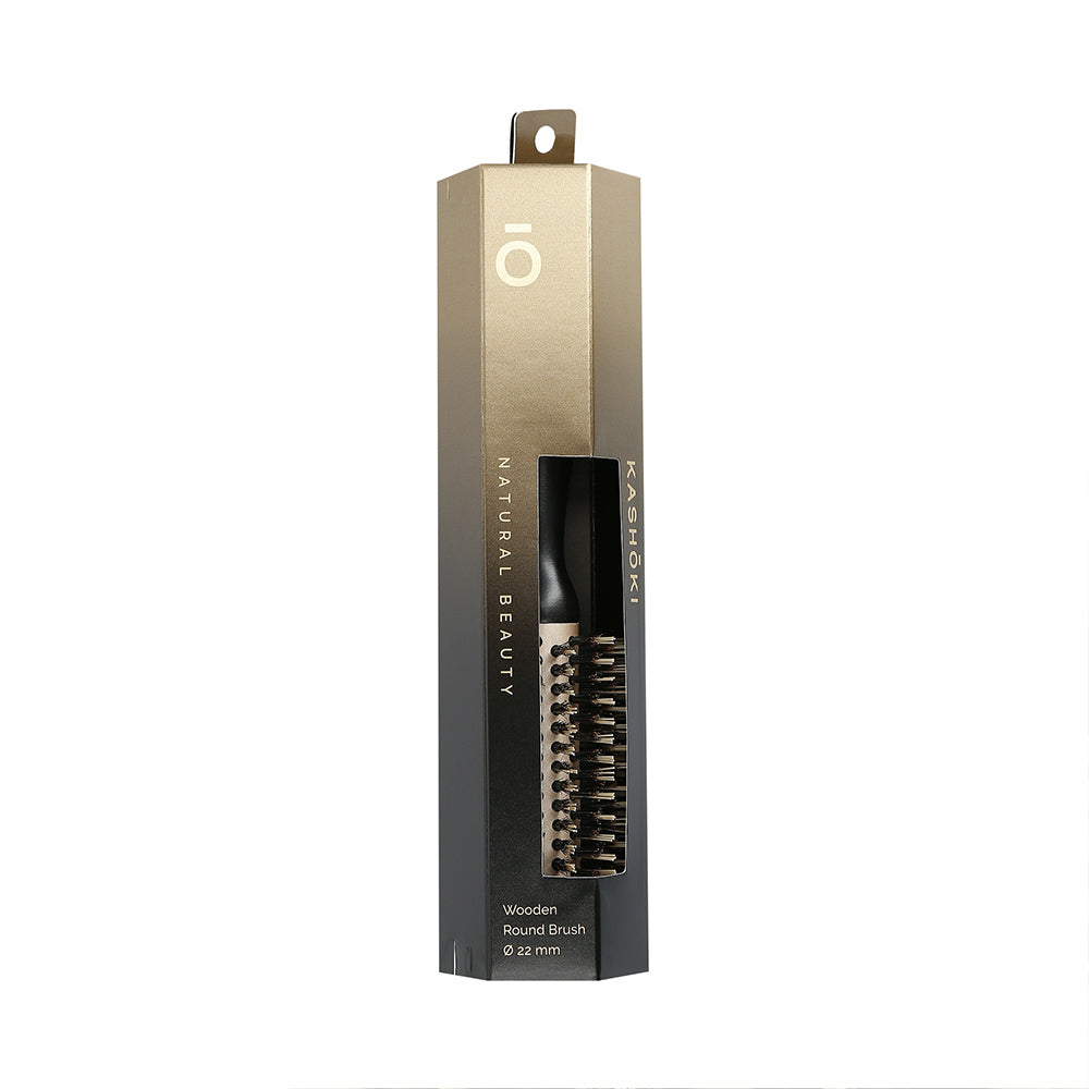 Kashōki Hair Brush Natural Beauty 22mm - spazzola in legno