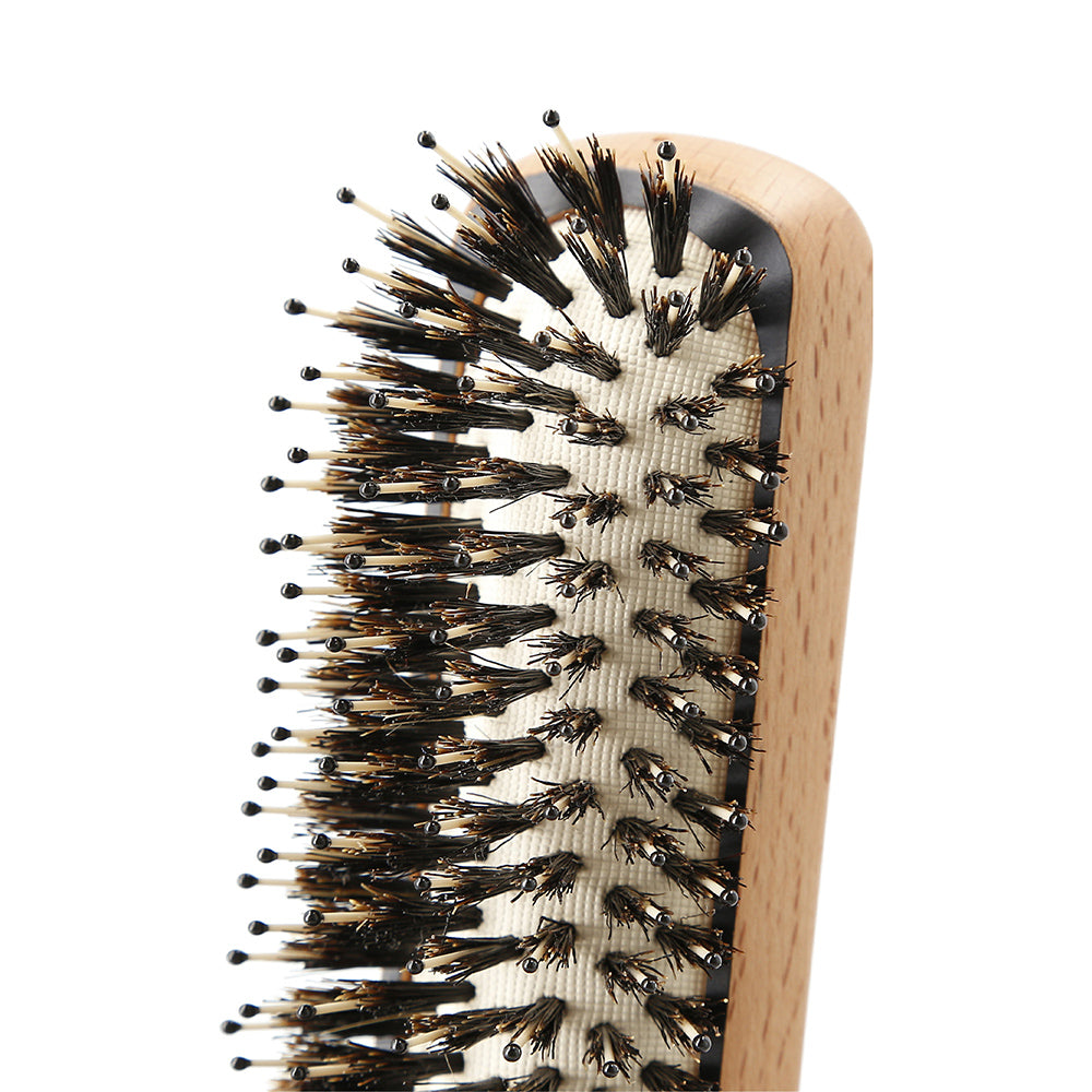 Kashōki Hair Brush Touch Of Nature Slim - spazzola districante in legno