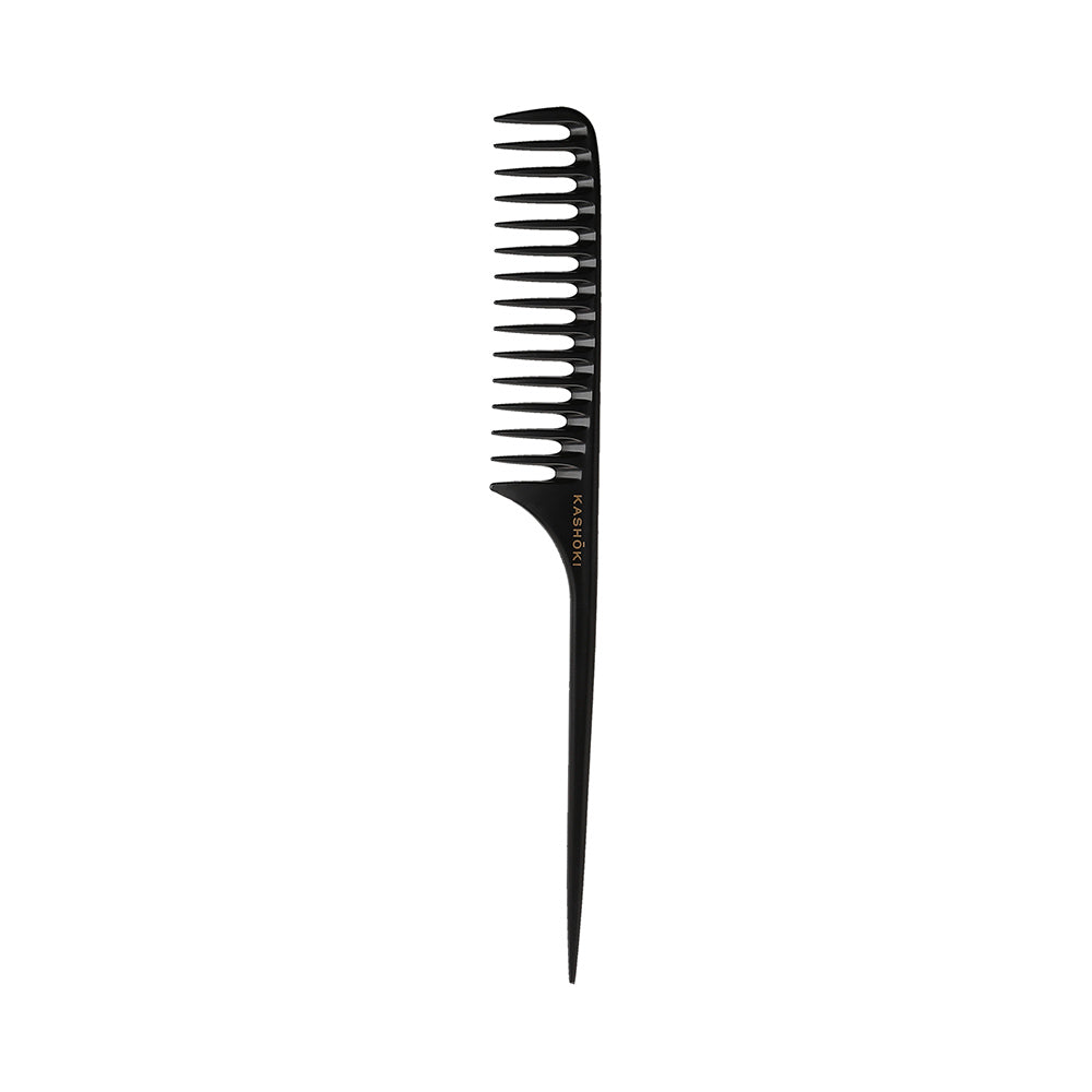 Kashōki Widely Teeth Tail Comb 450 - pettine a coda denti larghi