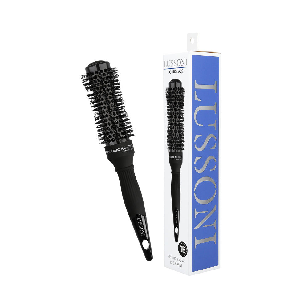 Lussoni Haircare Brush  Hourglasses Styling 33mm - spazzola a clessidra