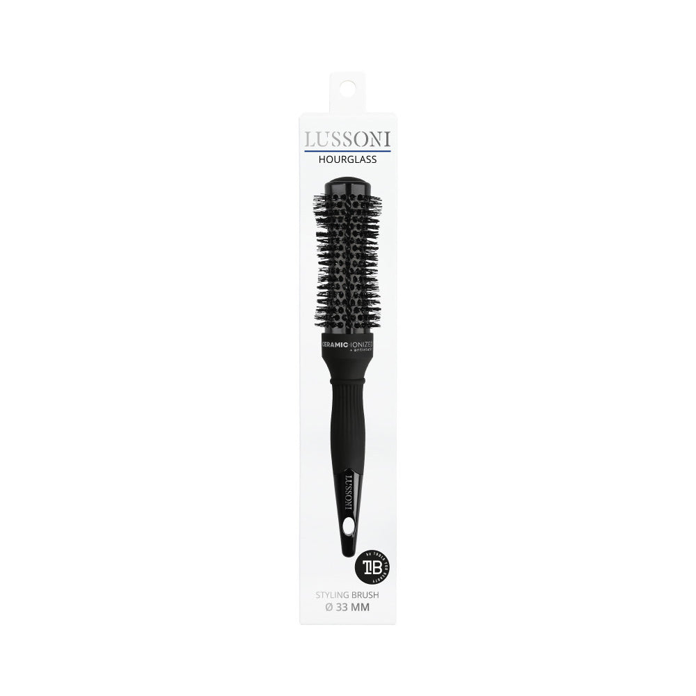 Lussoni Haircare Brush  Hourglasses Styling 33mm - spazzola a clessidra