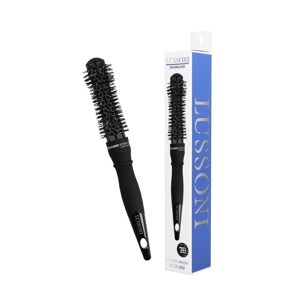 Lussoni Haircare Brush  Hourglasses Styling 25mm - spazzola a clessidra