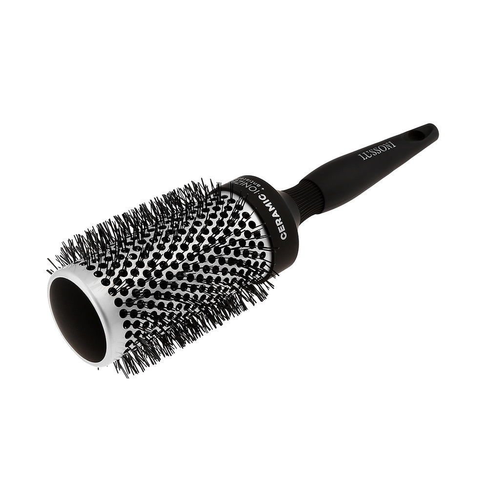 Lussoni Haircare Brush C&S Round Silver Styling 53mm - spazzola tonda