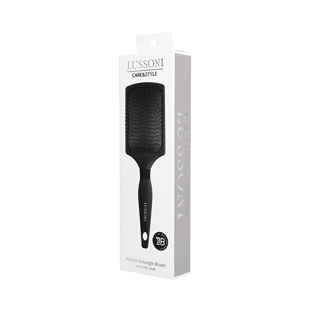 Lussoni Haircare Brush C&S Paddle Thin Bristle - spazzola per capelli fini