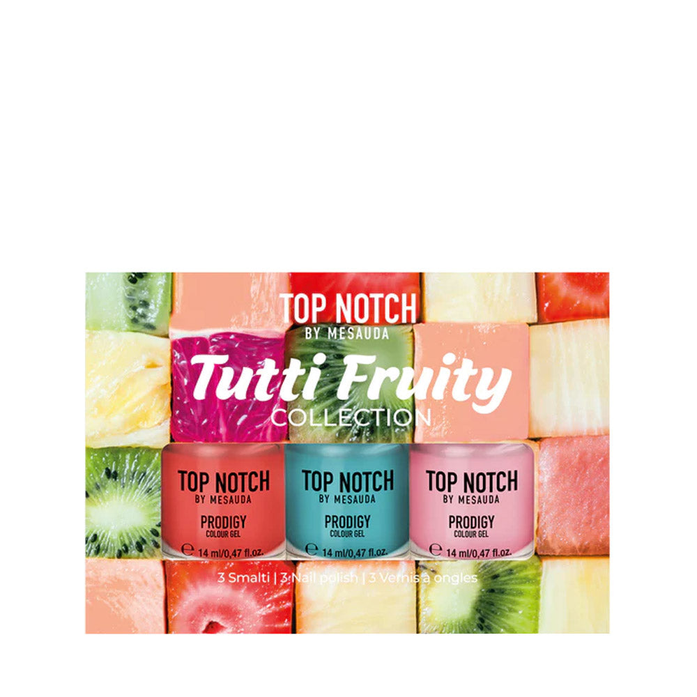 Mesauda Top Notch Set Tutti Fruity 2 3x14ml - cofanetto smalti