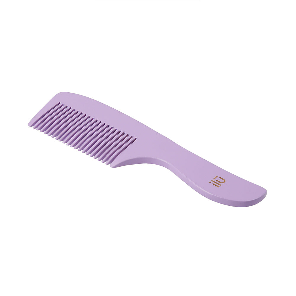Ilū Bamboom Hair Comb Wild Lavender - pettine denti stretti