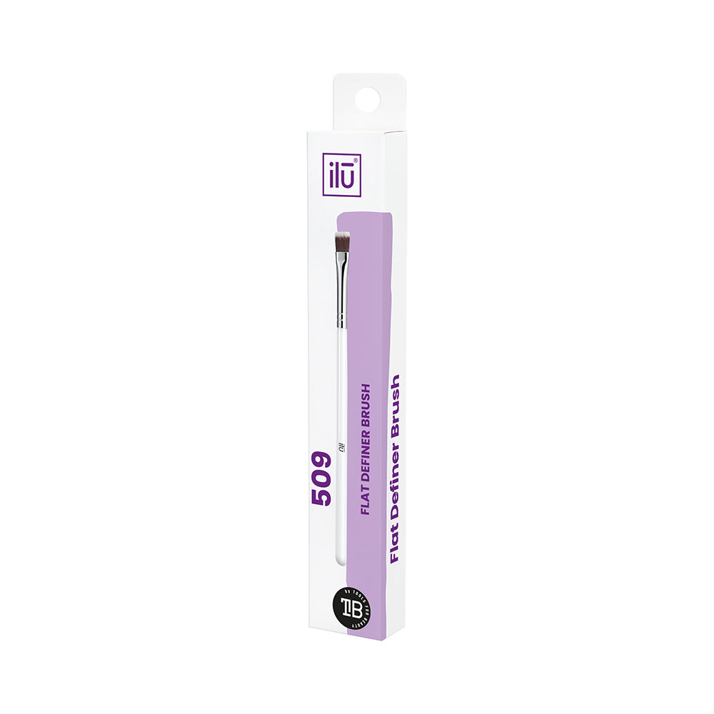 Ilū Make Up Flat Definer Brush 509 - pennello definizione piatto