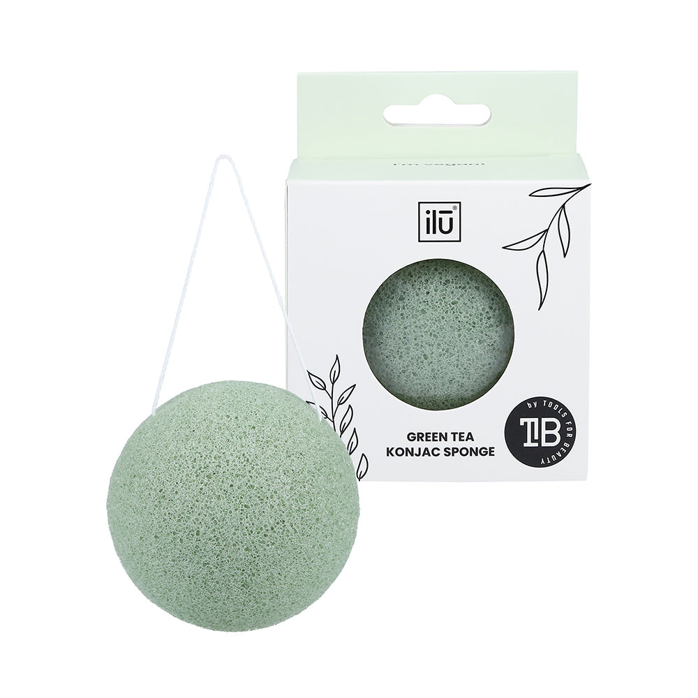 Ilū Make Up Konjac Sponge Green - spugna in konjac