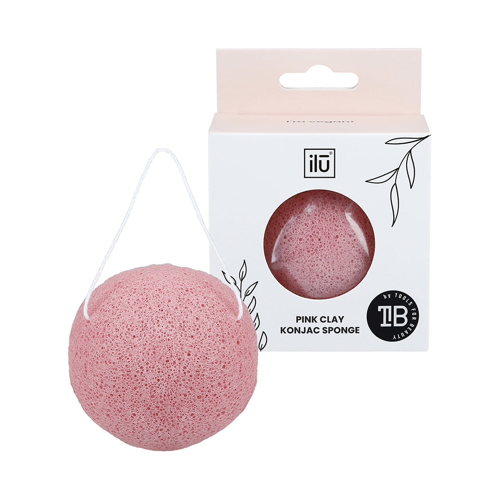 Ilū Make Up Konjac Sponge Pink - spugna in konjac