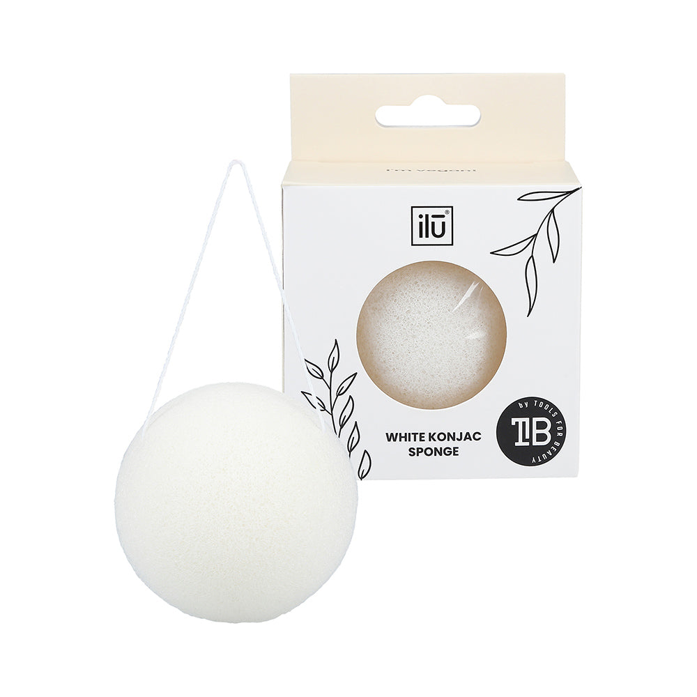 Ilū Make Up Konjac Sponge White - spugna in konjac