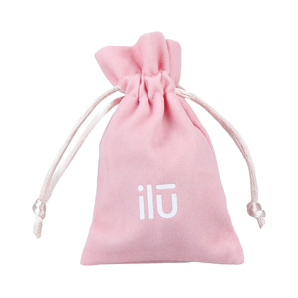 Ilū Make Up Rose Quartz Gua Sha Stone - pietra gua sha quarzo rosa