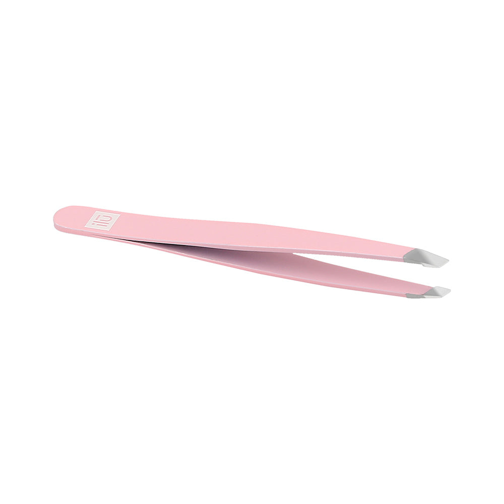 Ilū Make Up Tweezers Slant Pink - pinzette