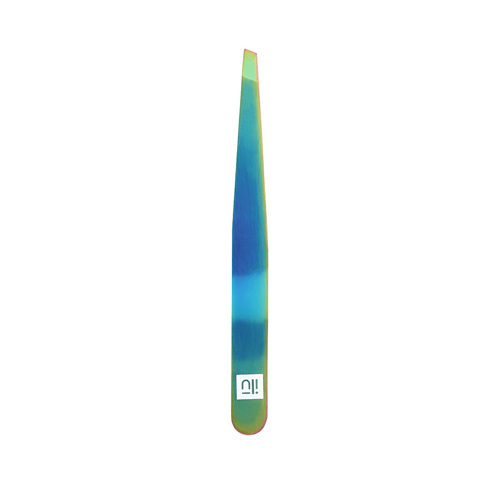 Ilū Make Up Tweezers Slant Rainbow - pinzette