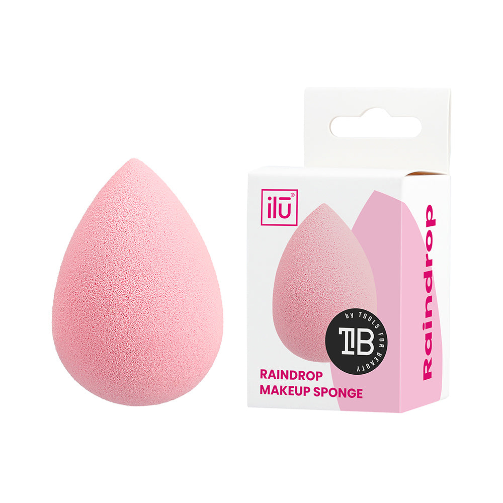 Ilū Make Up Raindrop Sponge  Pink - spugnetta make up a goccia