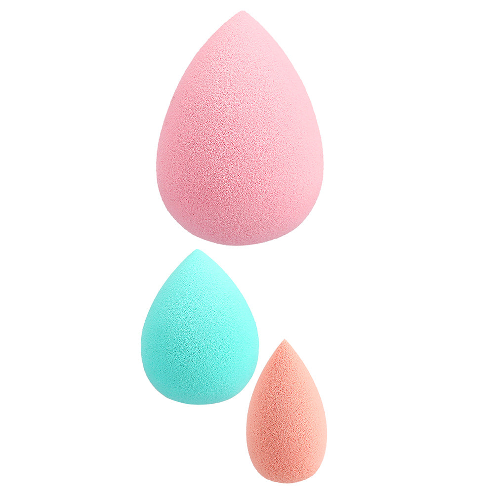 Ilū Make Up Mini Medium And Large Sponges 3pz - set spugnette