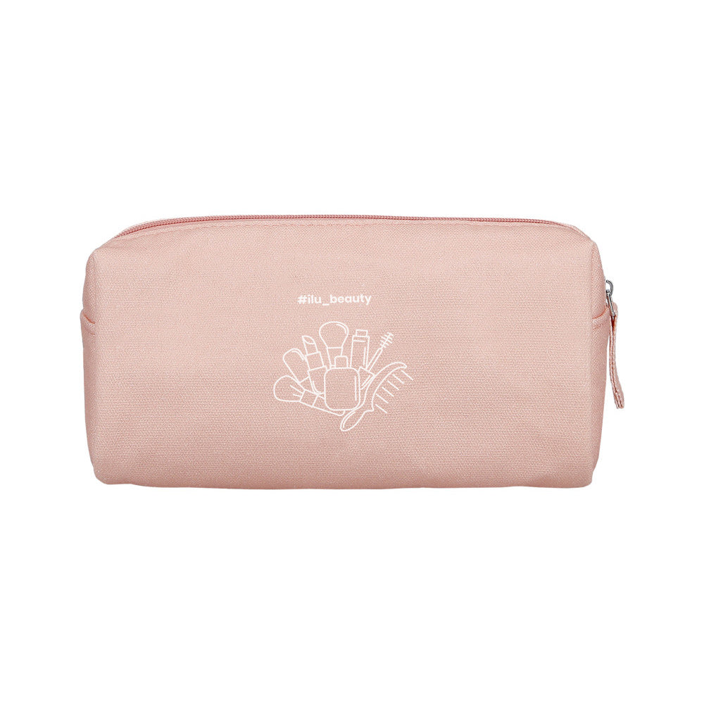 ilū Cotton Beauty Bag Orange - pochette porta trucchi