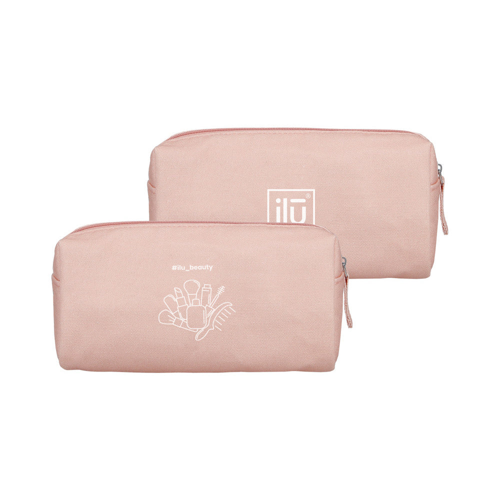 ilū Cotton Beauty Bag Orange - pochette porta trucchi
